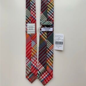 Thom Browne Multicolor Plaid tie BRAND NEW W TAGS